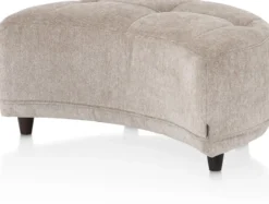 Borgia, poef/hocker 90 x 60 cm - Champagne