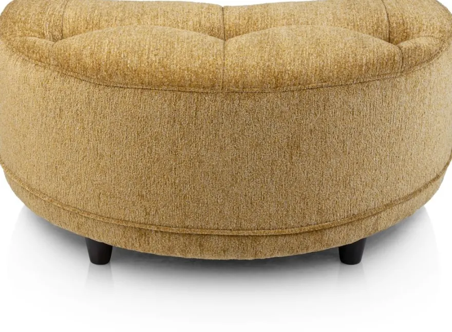 Borgia, poef/hocker 90 x 60 cm - Champagne