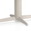 Caletta, eetkamertafel ovaal 270 x 110 cm. - HPL Primo Laminato blad - centrale teenpoot crème - Travertin