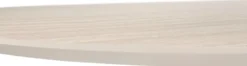 Caletta, eetkamertafel ovaal 270 x 110 cm. - HPL Primo Laminato blad - centrale teenpoot crème - Travertin