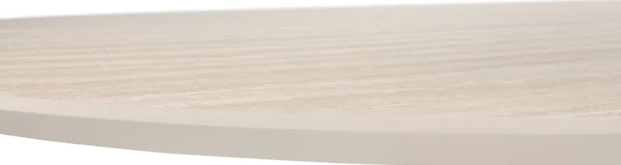 Caletta, eetkamertafel ovaal 270 x 110 cm. - HPL Primo Laminato blad - centrale teenpoot crème - Travertin