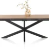 Carreras, uitschuiftafel 190 (+ 60) x 100 cm