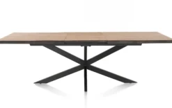 Carreras, uitschuiftafel 190 (+ 60) x 100 cm