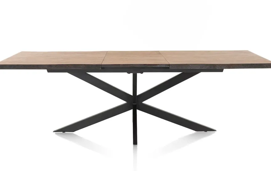 Carreras, uitschuiftafel 190 (+ 60) x 100 cm