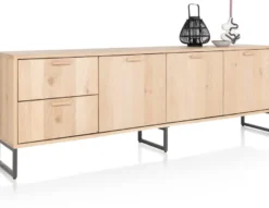 Castello, dressoir 240 cm - 3-deuren + 2-laden