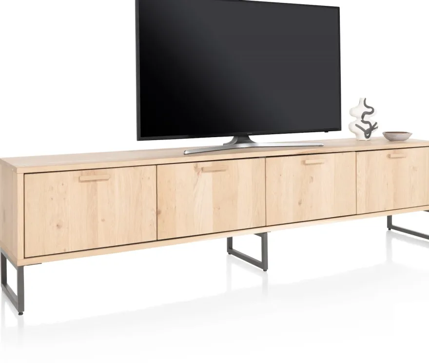 Castello, lowboard 240 cm - 3-deuren + 1-klep