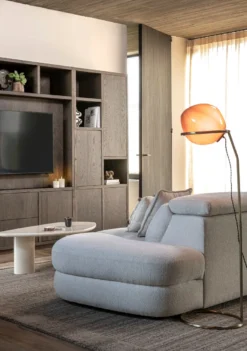 COCOmaison, Abby vloerlamp 1*E27 - Bruin