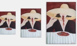COCOmaison, Allegra wand doek - 70x100cm