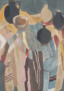 COCOmaison, Amara schilderij 90x140cm - Multikleur