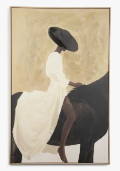 COCOmaison, Amazone schilderij 90x140cm - Multikleur