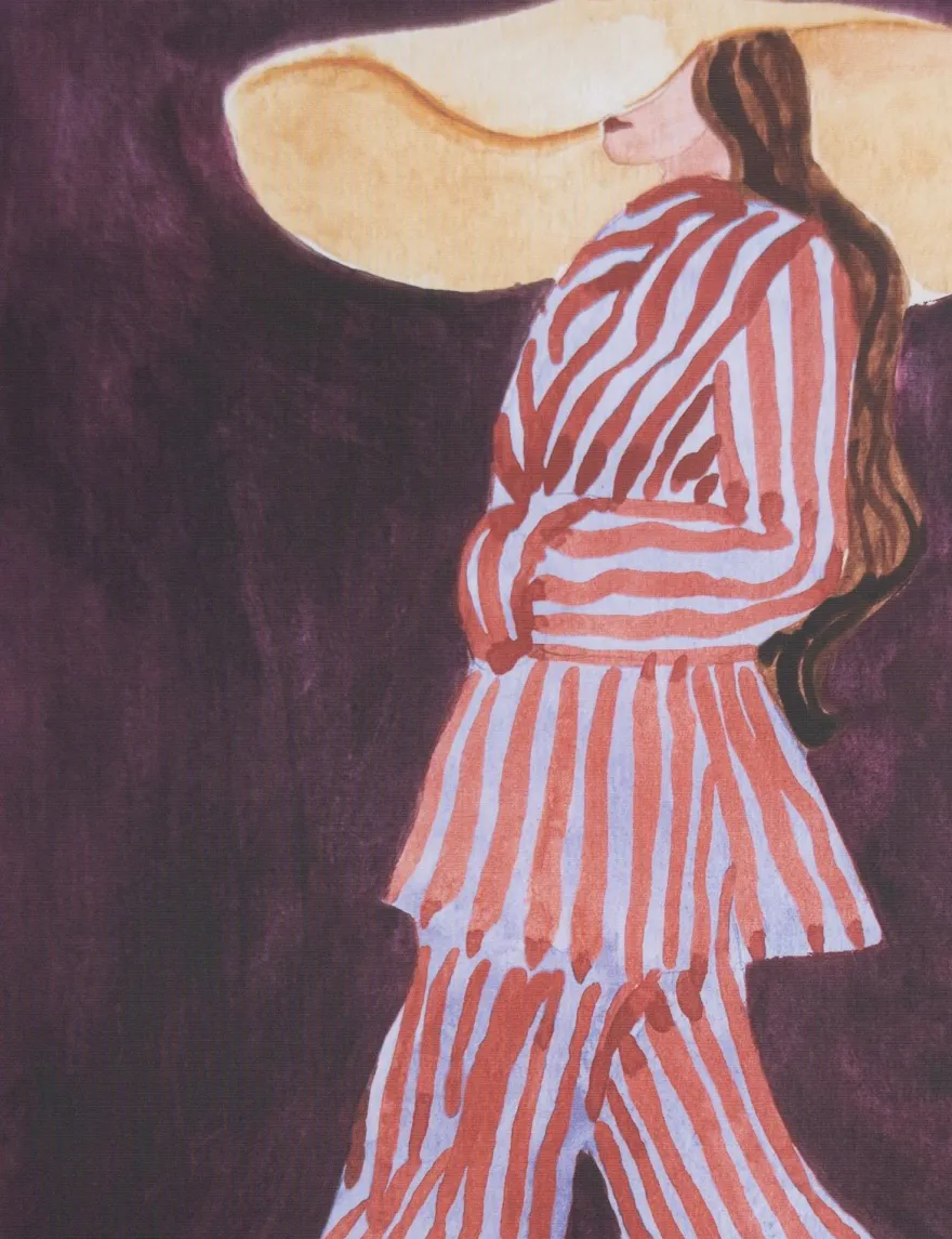 COCOmaison, Ambra wand doek - 70x100cm