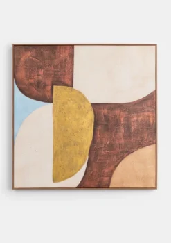 COCOmaison, Annabel schilderij 80x80cm - Multikleur