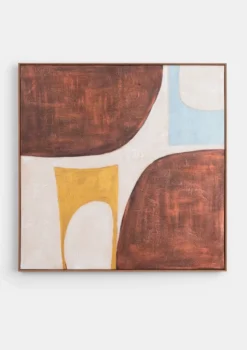 COCOmaison, Annemijn schilderij 80x80cm - Multikleur