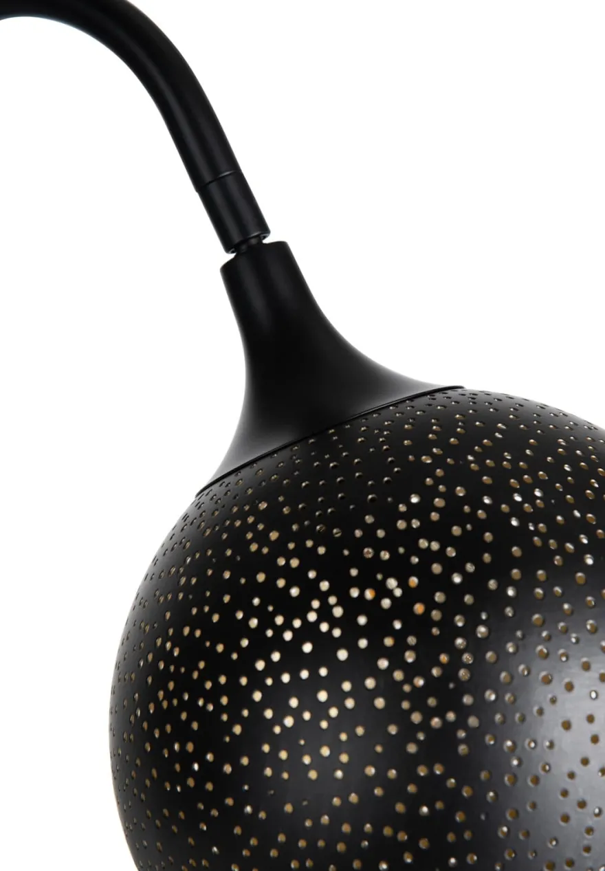 COCOmaison, Arjen tafellamp 1*E27 - Zwart/Goud
