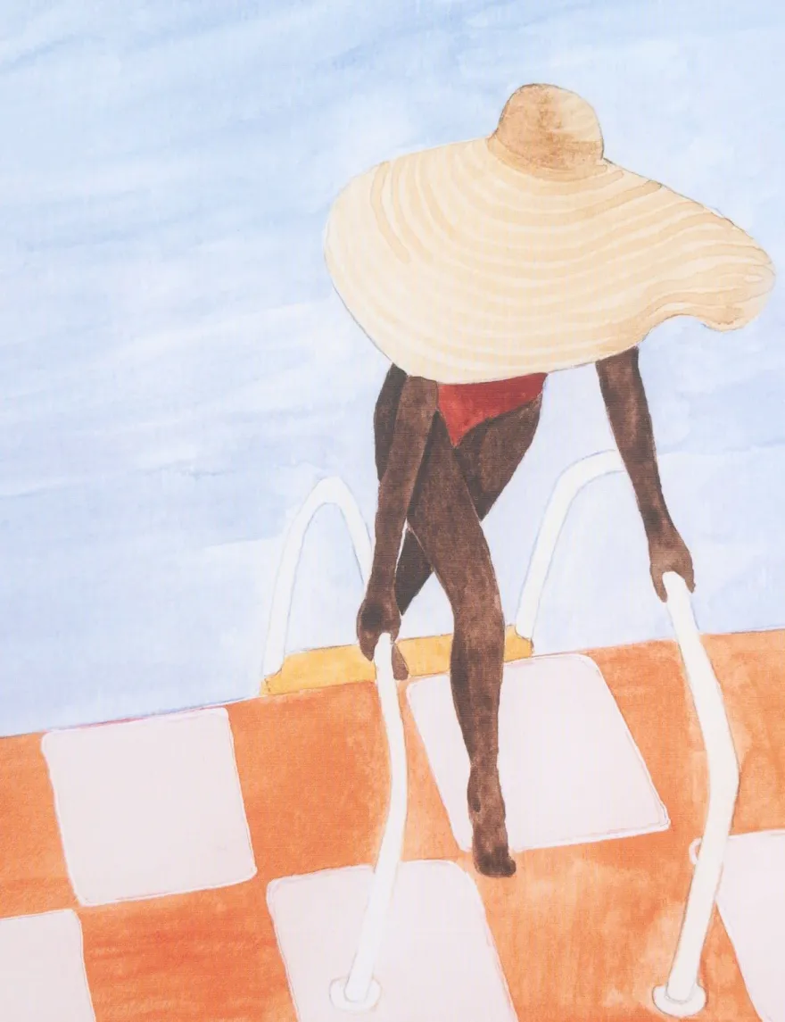 COCOmaison, Aurora wand doek - 70x100cm