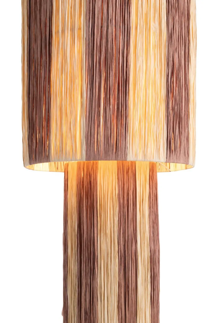 COCOmaison, Billie vloerlamp 1*E27 - Bruin