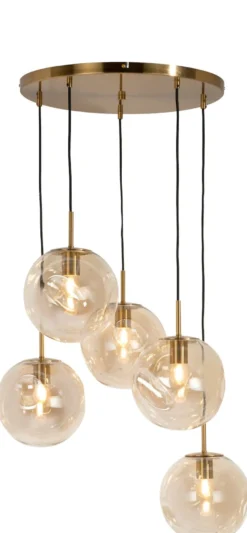 COCOmaison, Bo hanglamp 5*E27 - Goud
