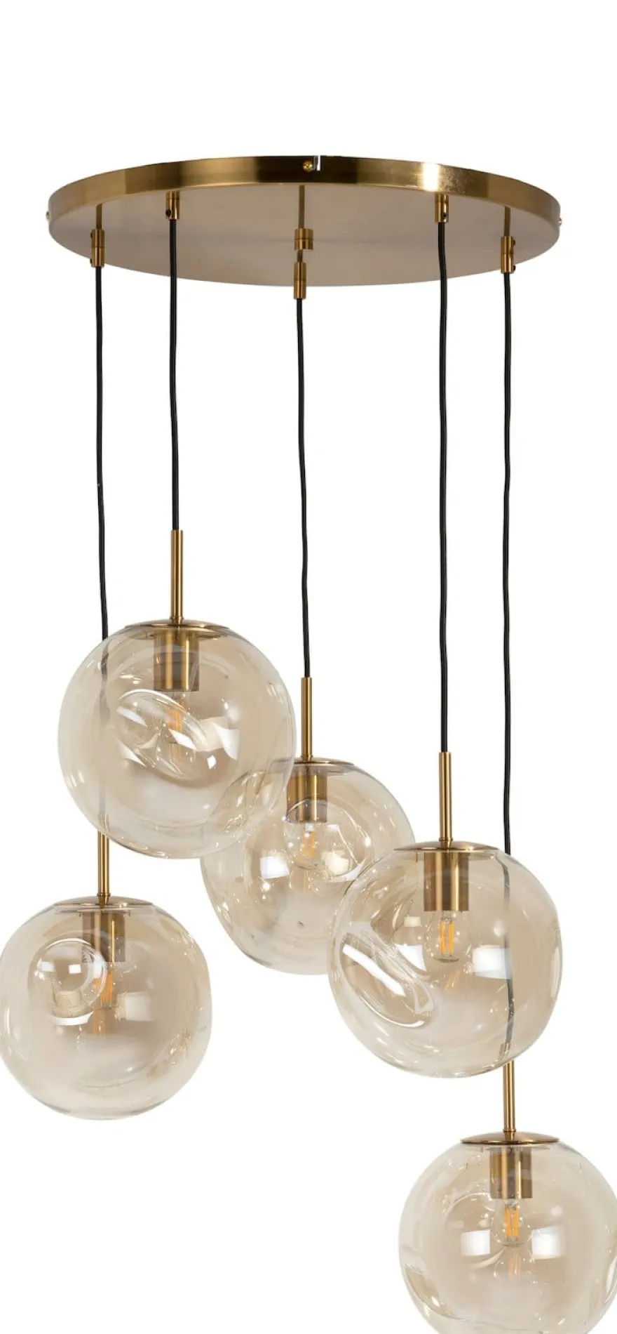 COCOmaison, Bo hanglamp 5*E27 - Goud