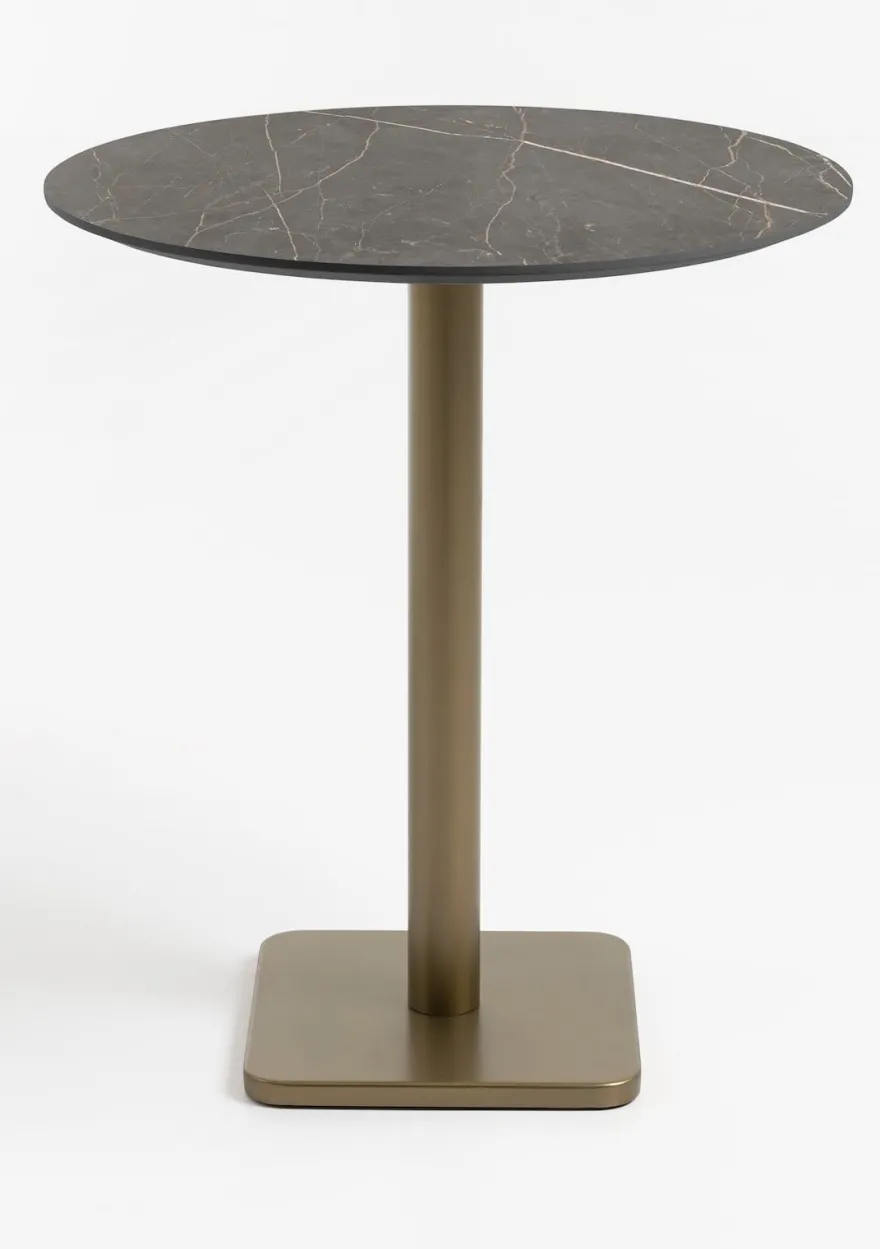 COCOmaison, Brest bartafel marble onyx D80cm - Goud