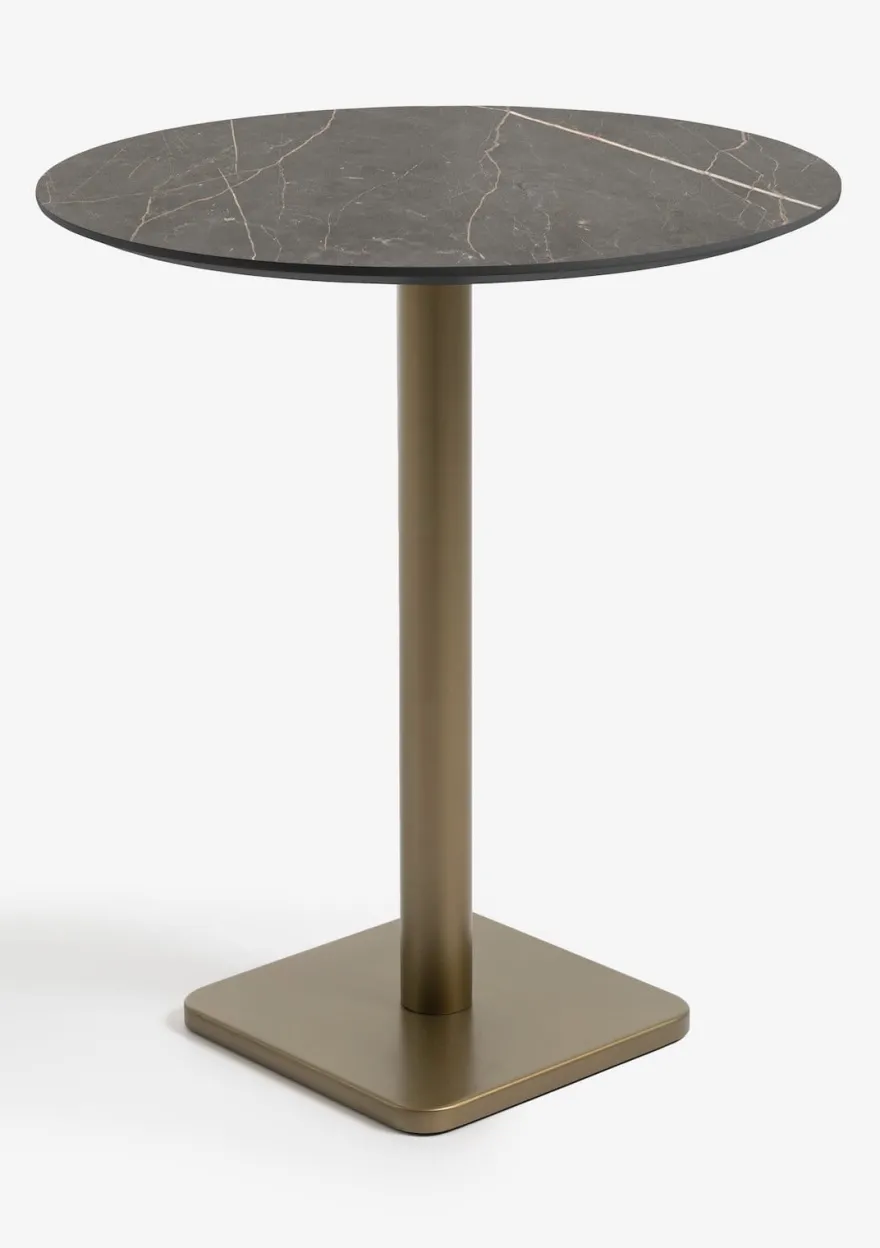 COCOmaison, Brest bartafel marble onyx D80cm - Goud