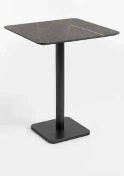 COCOmaison, Brest bartafel marble onyx 75x75cm - Zwart