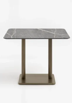 COCOmaison, Brest bartafel marble light grey 120x75cm - Goud