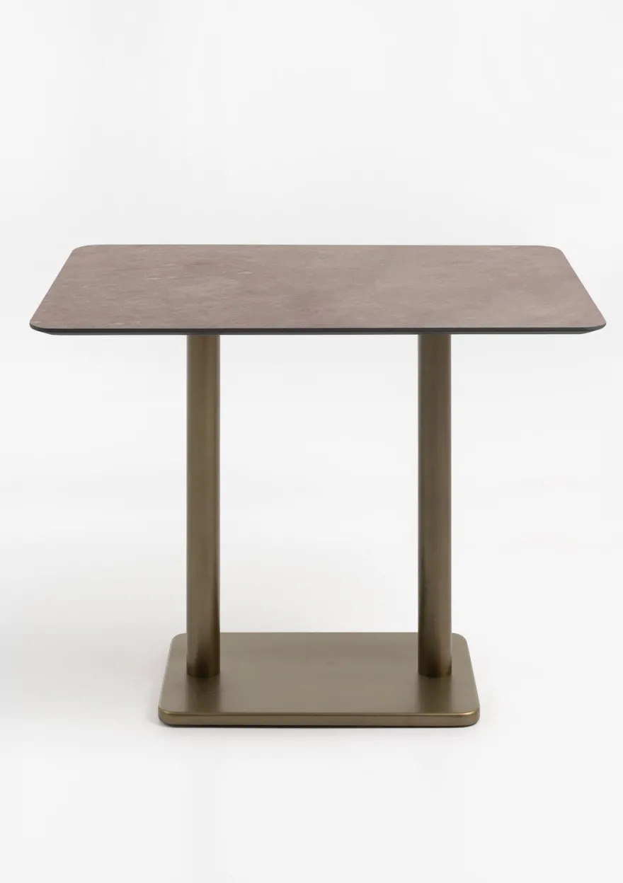 COCOmaison, Brest bartafel stone rust 120x75cm - Goud
