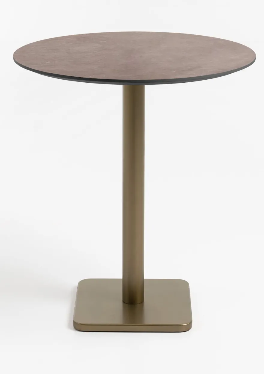 COCOmaison, Brest bartafel stone rust D80cm - Zwart