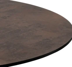 COCOmaison, Brest bartafel stone rust D80cm - Zwart