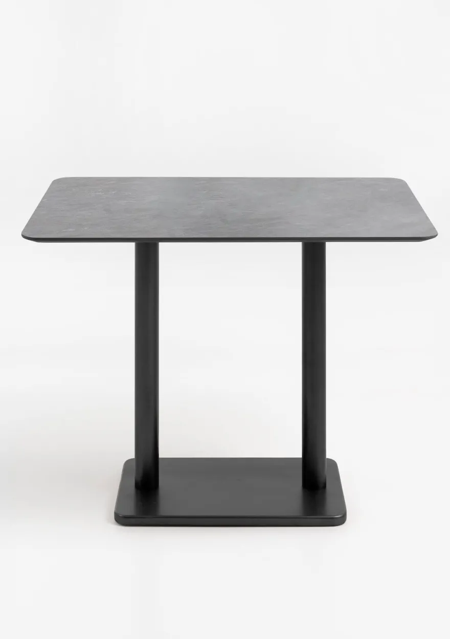COCOmaison, Brest bartafel stone anthracite 120x75cm - Goud