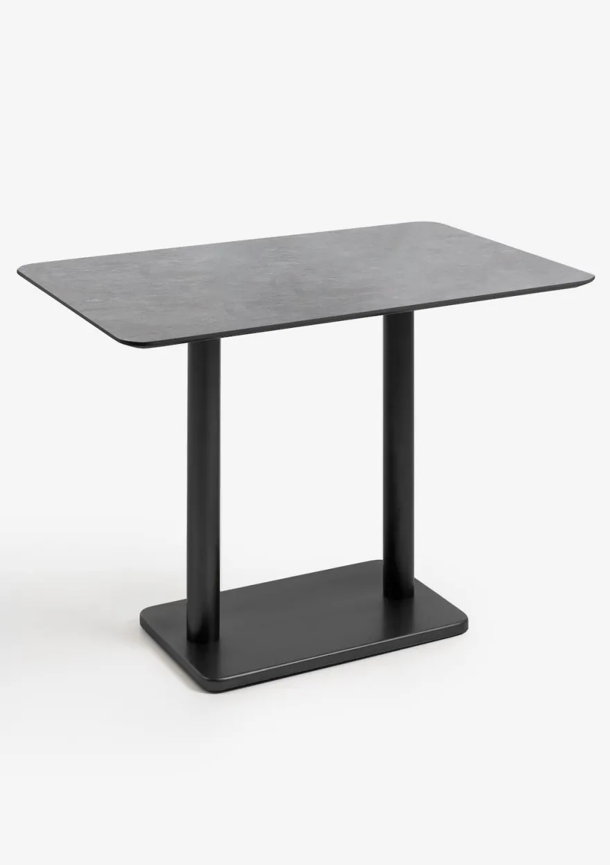 COCOmaison, Brest bartafel stone anthracite 120x75cm - Goud