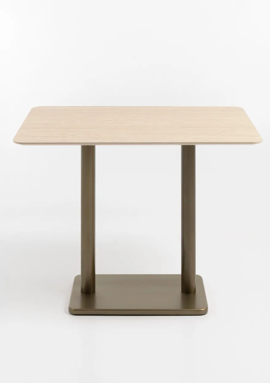 COCOmaison, Brest bartafel Travertine 120x75cm - Goud