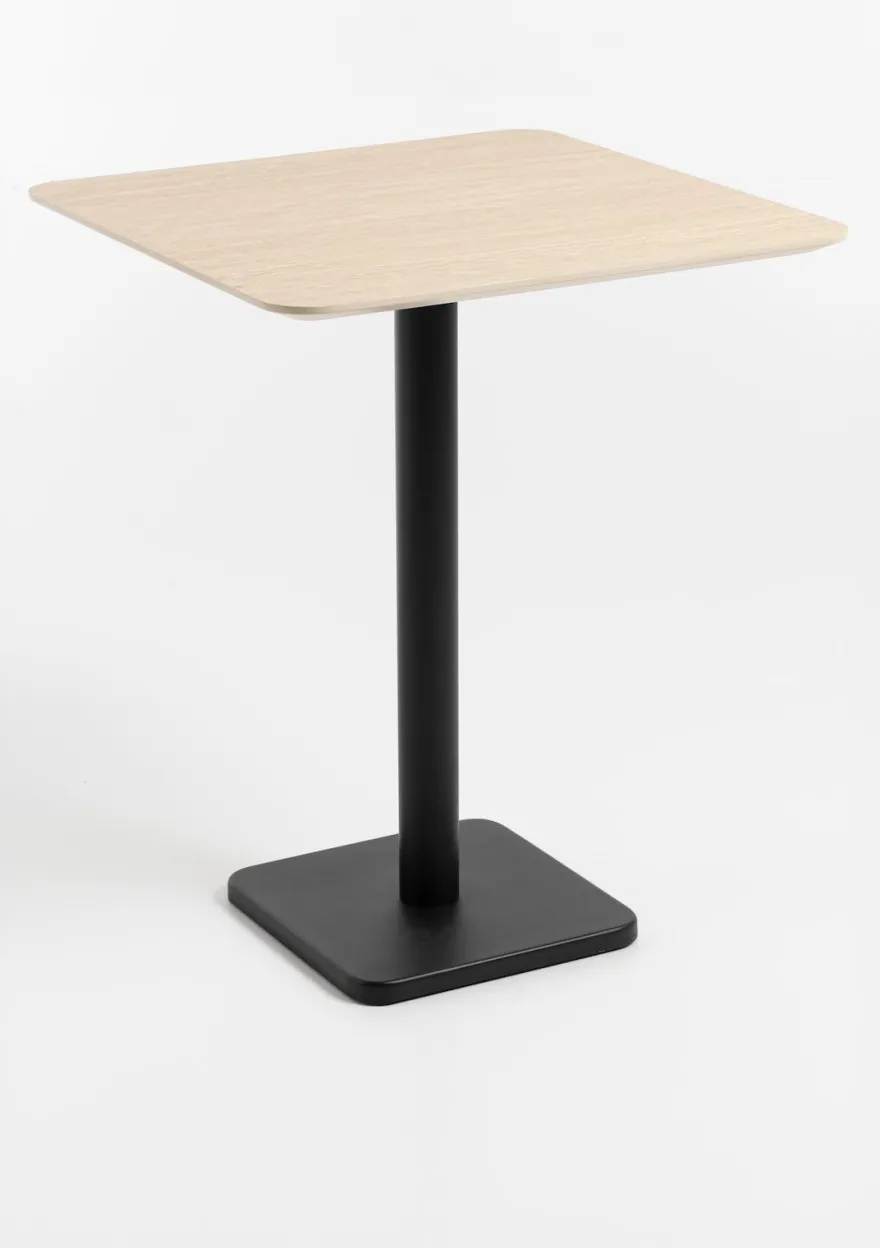 COCOmaison, Brest bartafel Travertine 75x75cm - zwart