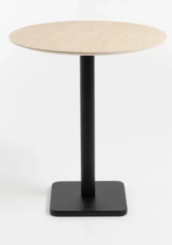 COCOmaison, Brest bartafel Travertine D80cm - zwart