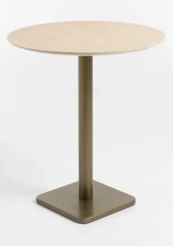 COCOmaison, Brest bartafel Travertine D80cm - zwart