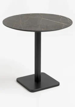 COCOmaison, Brest bistrotafel marble onyx D80cm - Goud