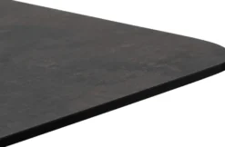 COCOmaison, Brest bistrotafel stone anthracite 120x75cm - Goud