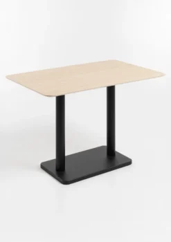 COCOmaison, Brest bistrotafel Travertine 120x75cm - Goud