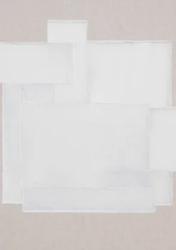 COCOmaison, Chloe schilderij 120x120cm - Crème