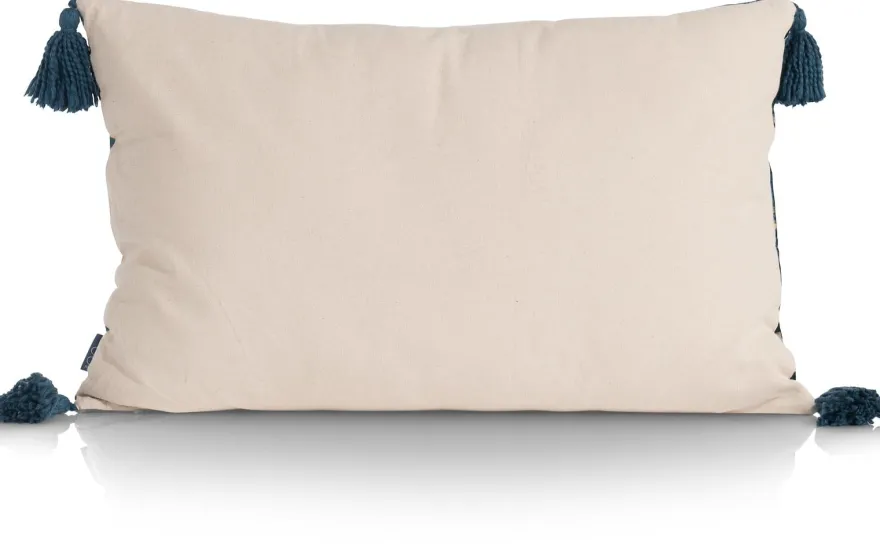 COCOmaison, Daisy kussen 40x60cm - Blauw