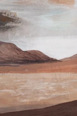COCOmaison, Desert schilderij 100x140cm - Bruin