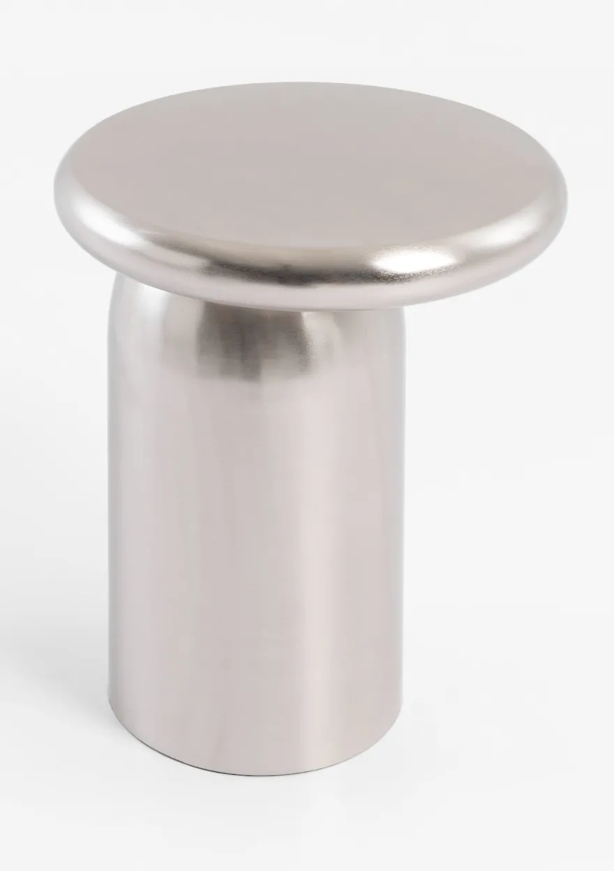 COCOmaison, Gio bijzettafel H45cm - Zilver