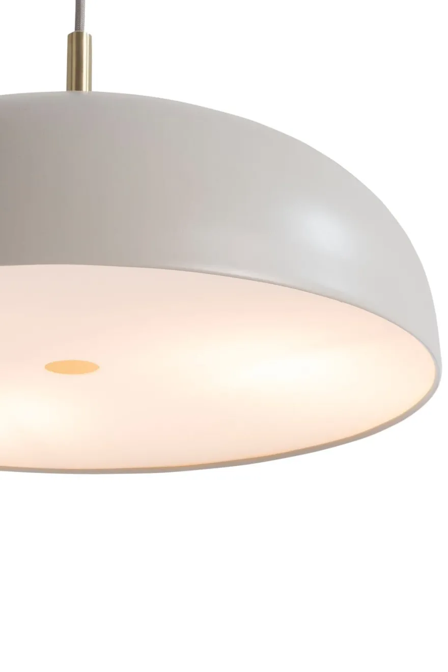 COCOmaison, Hugo boog vloerlamp 3*E27 - Grijs