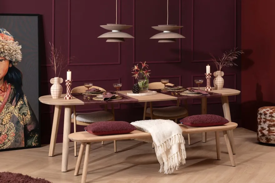 COCOmaison, Jeppe hanglamp L 1*E27 - Camel