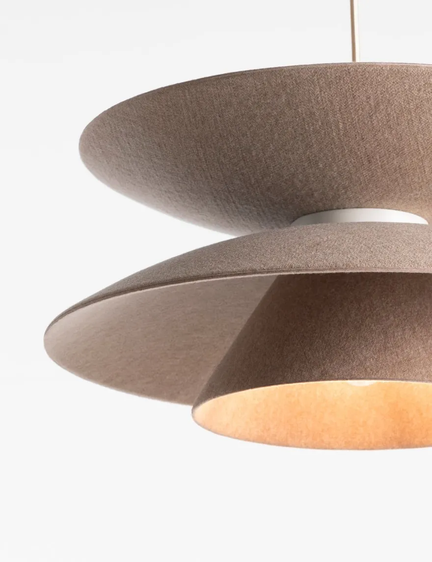 COCOmaison, Jeppe hanglamp L 1*E27 - Camel