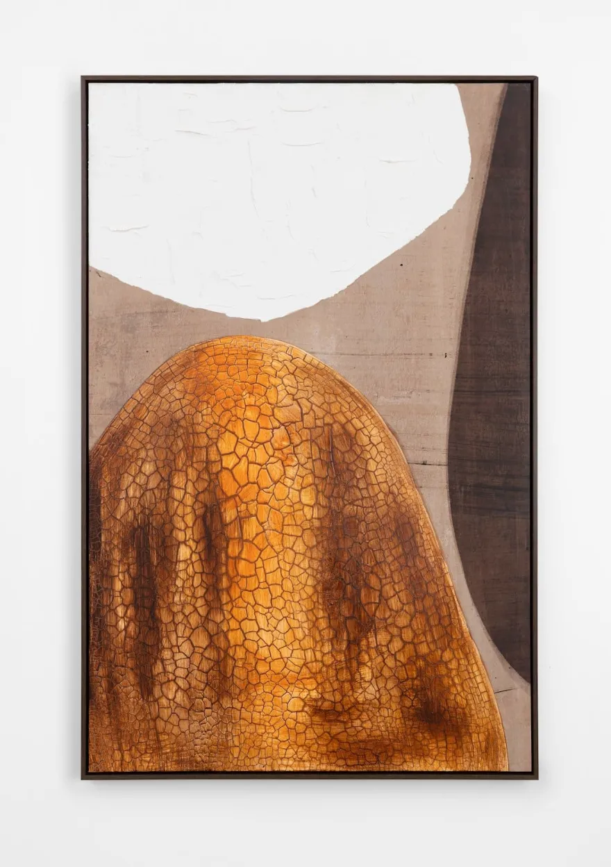 COCOmaison, Jorn schilderij 90x140cm - Bruin