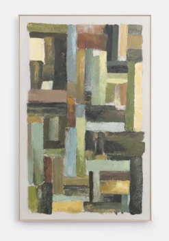 COCOmaison, Lia schilderij 90x140cm - Groen