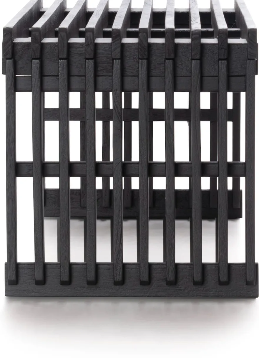 COCOmaison, Lino bankje 96cm - Bruin