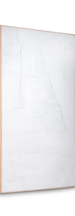 COCOmaison, Master Strokes schilderij 120x180cm - Wit