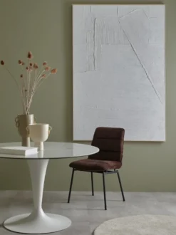 COCOmaison, Master Strokes schilderij 120x180cm - Wit